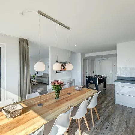 Apartman Penthouse Mit Sauna Und Dachterrasse Mit Haffblick