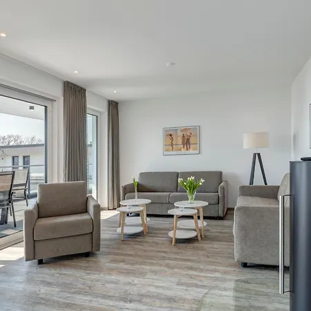 Apartman Penthouse Mit Sauna Und Dachterrasse Mit Haffblick *