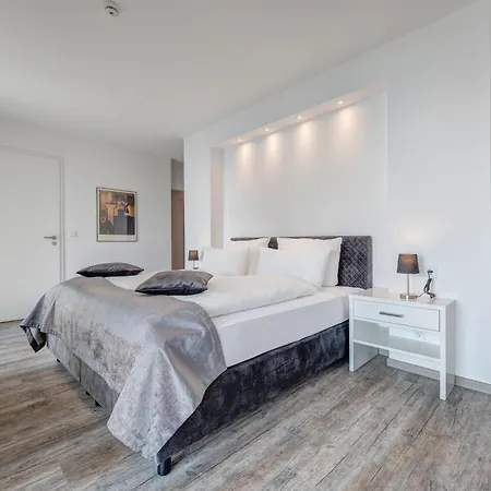 Apartman Penthouse Mit Sauna Und Dachterrasse Mit Haffblick