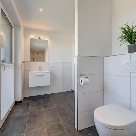 Penthouse Mit Sauna Und Dachterrasse Mit Haffblick Apartman *