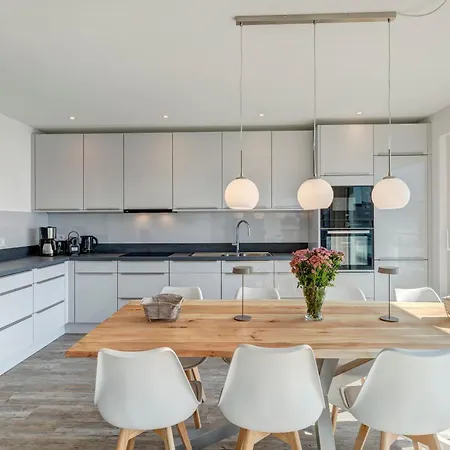 Apartman Penthouse Apartment Mit Sauna Und Dachterrasse Mit Haffblick