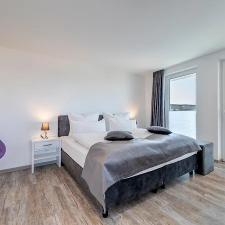 Penthouse Mit Sauna Und Dachterrasse Mit Haffblick