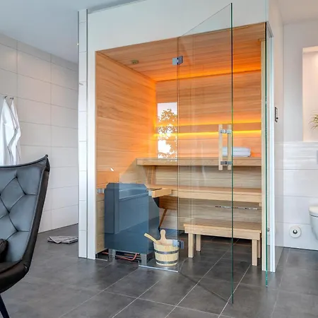 Apartman Penthouse Mit Sauna Und Dachterrasse Mit Haffblick