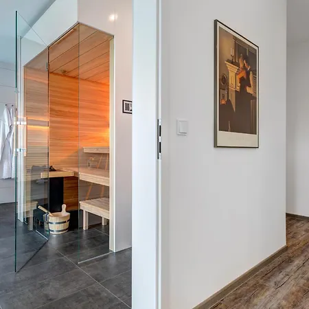 Penthouse Apartment Mit Sauna Und Dachterrasse Mit Haffblick Apartman Garz (Usedom)
