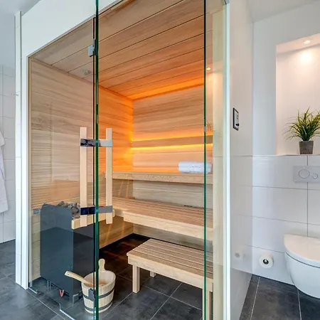 Penthouse Mit Sauna Und Dachterrasse Mit Haffblick