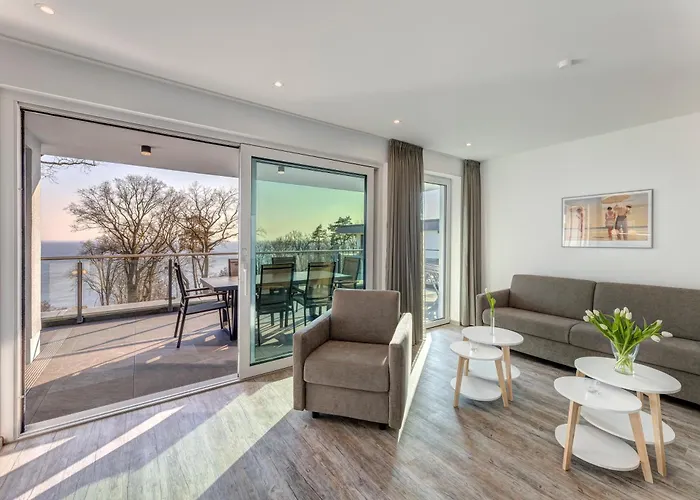 公寓 Penthouse Mit Sauna Und Dachterrasse Mit Haffblick *