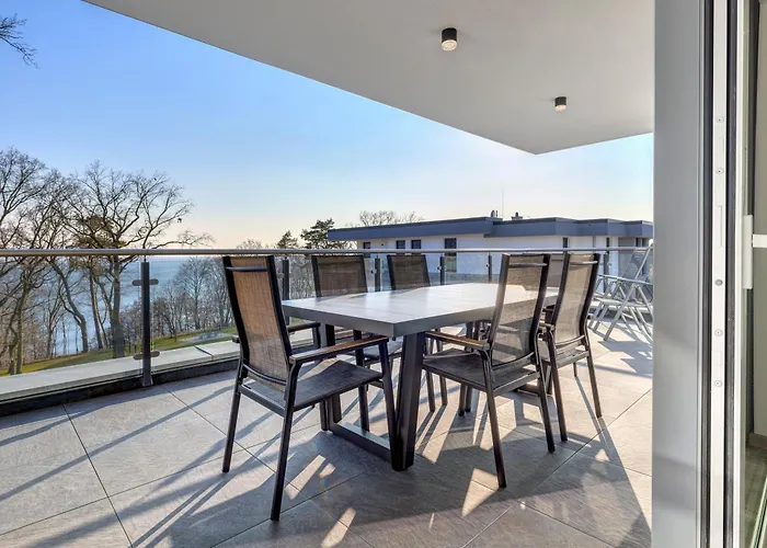 公寓 Penthouse Mit Sauna Und Dachterrasse Mit Haffblick Garz (Usedom)